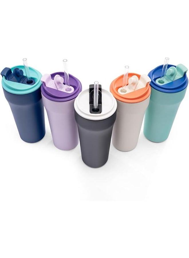 TANK Insulated Stainless Steel Travel Mug With A Push-Button Lid - Image 4